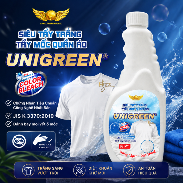 Siêu Tẩy Trắng Tẩy Mốc Unigreen 500 ml