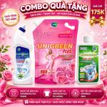 [CTTA] Nước giặt xả cao cấp UniGreen PLUS - Hương Hoa hồng (Túi 3200 ml)