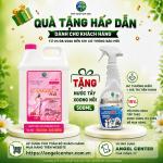 [CTKM] Nước giặt xả cao cấp UniGreen PLUS - Hương Hoa hồng (9,6 kg) - Tặng Tẩy Xoong Nồi 500ml