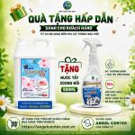 [CTKM] Nước giặt xả UniGreen PLUS - Hương anh đào xanh (9,6 kg) - Tặng Tẩy Xoong Nồi 500ml