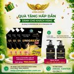 [CTBH] X4 Nước giặt xả cao cấp UniGreen PLUS - Hương Tulip (Túi 3200ml) - Tặng Cặp dầu gội và sữa tắm nam Unigreen 500ml