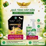 [CTBH] Nước giặt xả cao cấp UniGreen PLUS - Hương Tulip (Túi 3200ml) - Tặng Tẩy lồng giặt và Tẩy đa năng