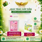 [CTBH] Nước giặt xả cao cấp UniGreen PLUS - Hương Hoa hồng (9,6 kg) - Tặng Nước rửa chén Unigreen 2000ml
