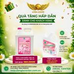 [CTBH] Nước giặt xả cao cấp UniGreen PLUS - Hương Hoa hồng (9,6 kg) - Tặng Nước lau sàn Unigreen 2000ml