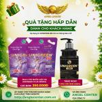 [CTBH] X2 Nước giặt xả cao cấp UniGreen PLUS - Hương Lavender  (Túi 3200 ml) - Tặng Dầu gội nam Unigreen 500ml