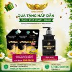 [CTBH] X2 Nước giặt xả cao cấp UniGreen PLUS - Hương Tulip  - Tặng Dầu gội nam Unigreen 500ml