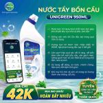 Nước tẩy bồn cầu Uni Green 950ml